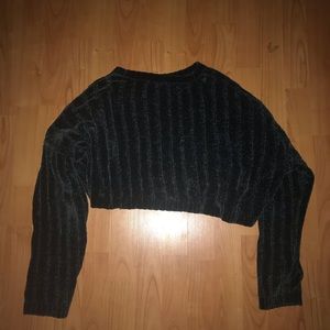 Forever 21 fuzzy cropped sweater